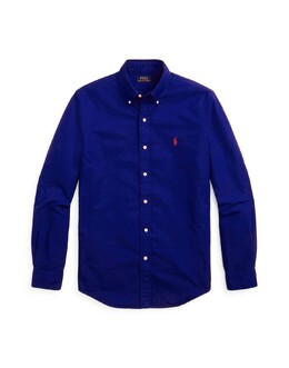 Polo Ralph Lauren: Синяя рубашка 