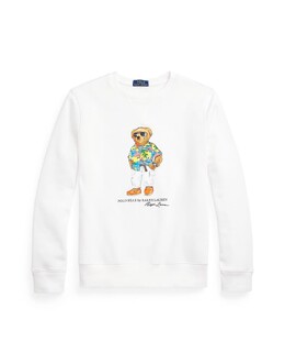 Polo Ralph Lauren: Белая толстовка 