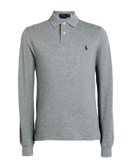 Polo Ralph Lauren: Серая рубашка 