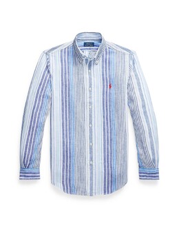 Polo Ralph Lauren: Синяя рубашка 