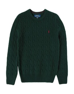 Polo Ralph Lauren: Тёмный свитер 