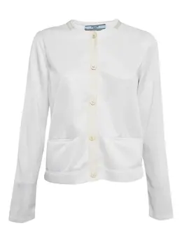 Prada Pre-Owned: Белая блуза 