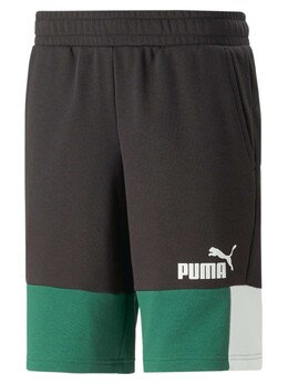 PUMA: Чёрные шорты  Ess