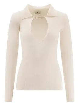 Elisabetta Franchi: Трикотажное поло 
