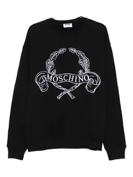 Moschino: Чёрный свитшот 