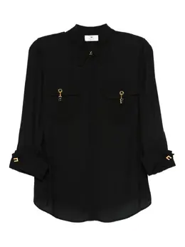 Elisabetta Franchi: Рубашка с карманами 