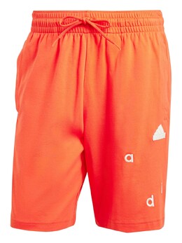 Adidas: Красные шорты 