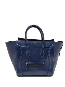 Céline Pre-Owned: Голубая сумка-шоппер 