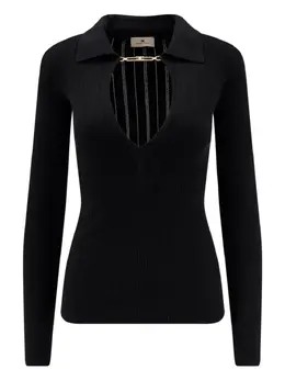 Elisabetta Franchi: Трикотажное поло 