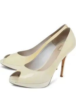 Christian Dior Pre-Owned: Бежевые туфли 