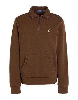 Polo Ralph Lauren: Коричневая толстовка 