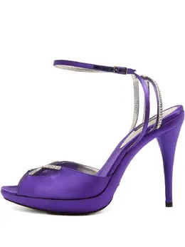 Dolce & Gabbana Pre-Owned: Фиолетовые сандалии 