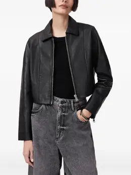 AllSaints: Кожаная куртка 