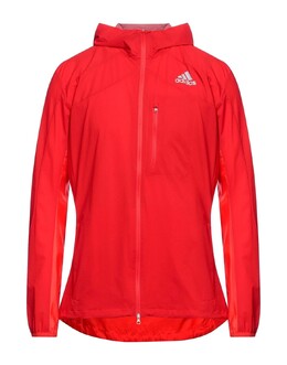 Adidas: Красная куртка 