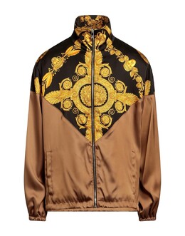 Versace: Чёрная куртка 