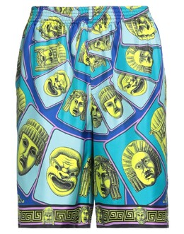 Versace: Голубые шорты 