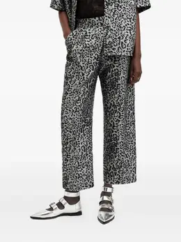 AllSaints: Брюки с леопардовым принтом 