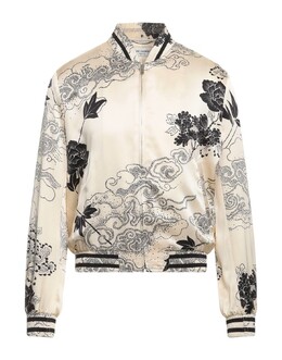 Saint Laurent: Бежевая куртка 