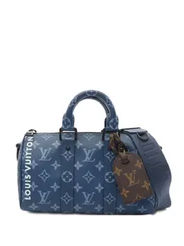 Louis Vuitton Pre-Owned: Голубая сумка 