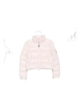 Moncler: Светлая куртка 