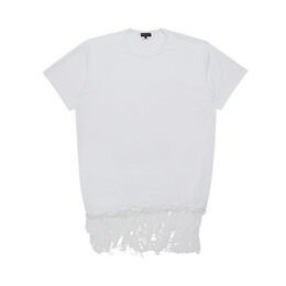 Comme des Garçons Homme Plus: Белая футболка 