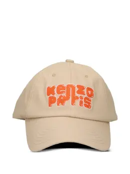 Kenzo: Бежевая кепка 