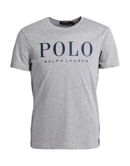 Polo Ralph Lauren: Серая футболка 