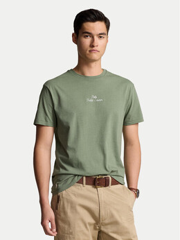 Polo Ralph Lauren: Зелёная футболка 