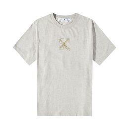 Off-White: Серая футболка  Arrow