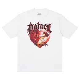 Palace: Белая футболка 