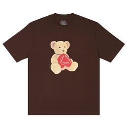 Palace: Коричневая футболка 