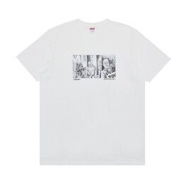 Supreme: Белая футболка 