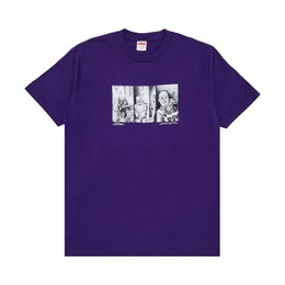 Supreme: Фиолетовая футболка 