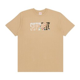 Supreme: Футболка цвета хаки 