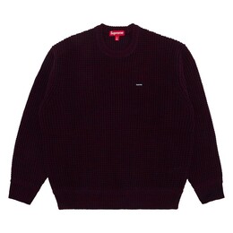 Supreme: Бордовый свитер 