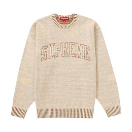Supreme: Белый свитер 