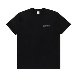 Supreme: Чёрная футболка  Fuck