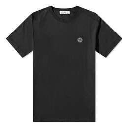 Stone Island: Чёрная футболка 