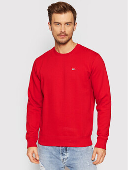 Tommy Jeans: Красная толстовка 