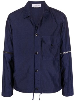 Stone Island: Куртка-рубашка 