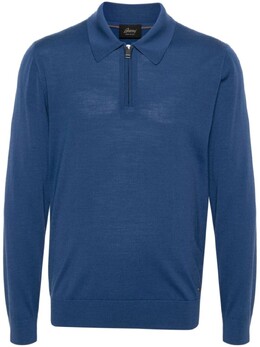 Brioni: Синяя рубашка 