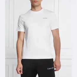 Calvin Klein: Белая футболка 
