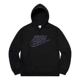 Supreme: Кожаная толстовка  Nike