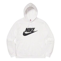 Supreme: Кожаная толстовка  Nike