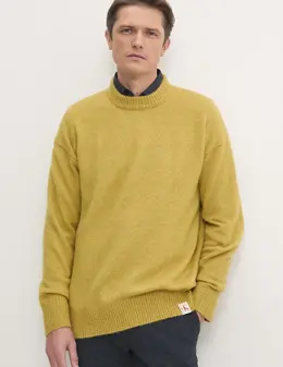 Calvin Klein Jeans: Зелёный свитер 