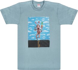 Supreme: Синяя футболка 