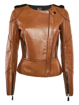 Fendi Pre-Owned: Кожаная куртка 