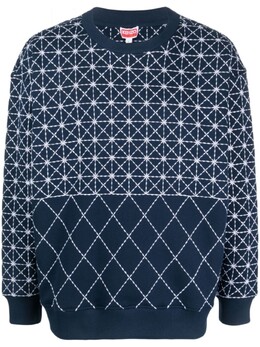 Kenzo: Синий свитер 