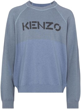 Kenzo: Синяя толстовка 