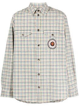 Kenzo: Рубашка в клетку 